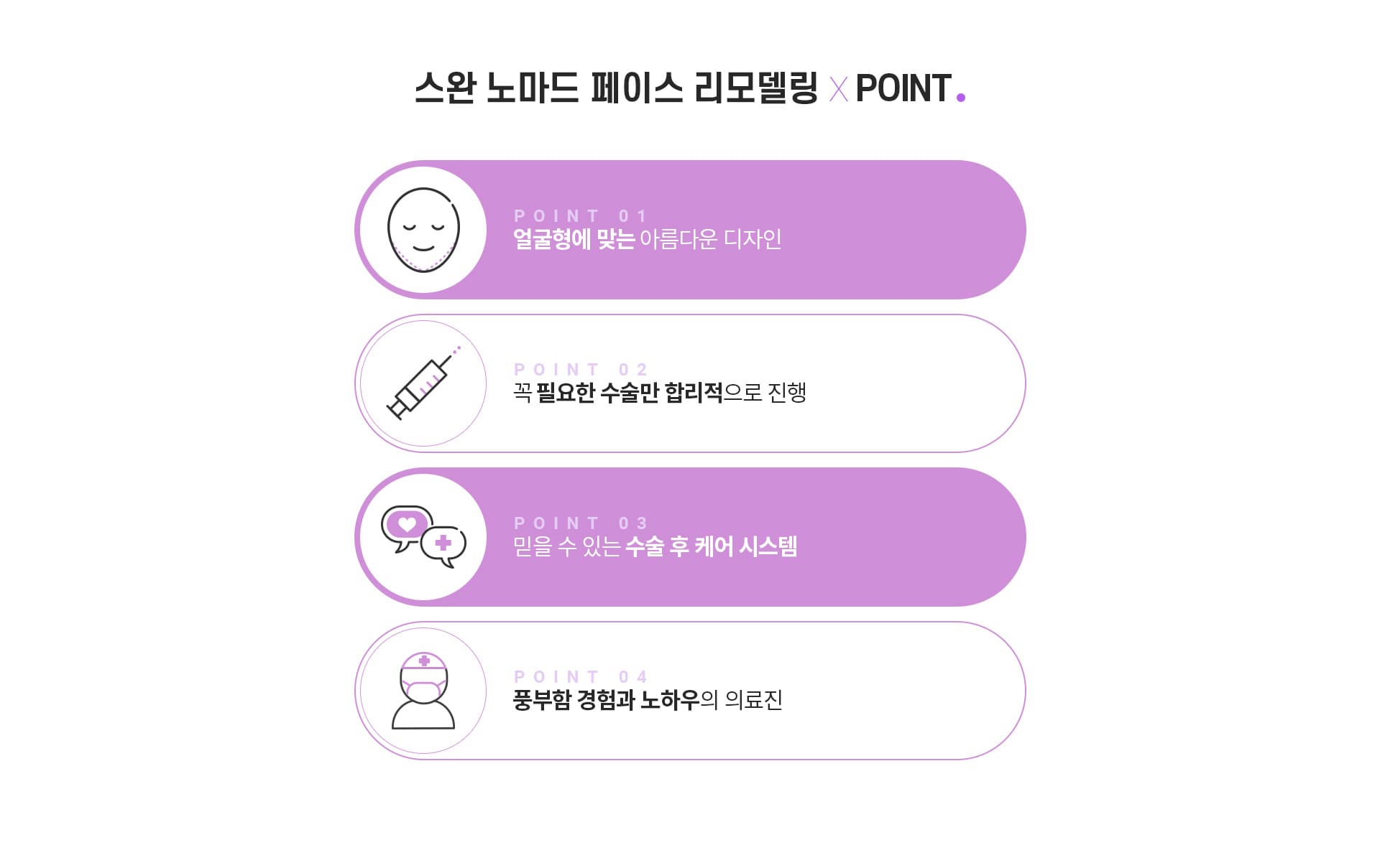 스완 노마드 페이스 리모델링×POINT.