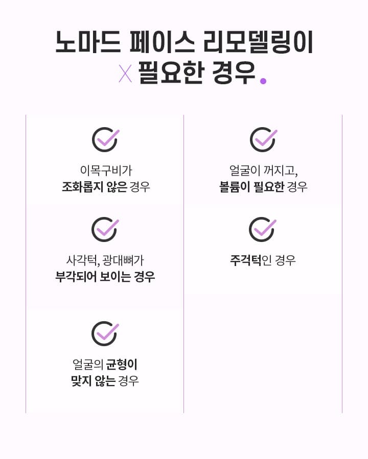 노마드 페이스 리모델링이×필요한 경우