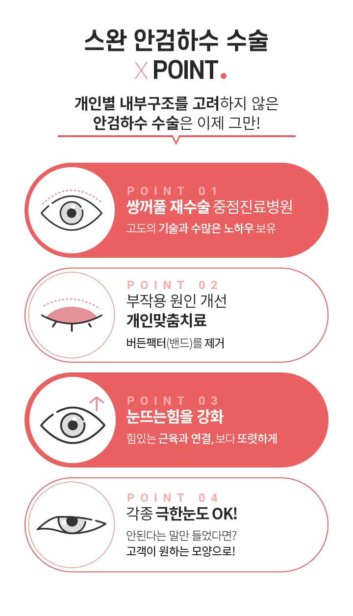 스완 안검하수 수술×P이INT.