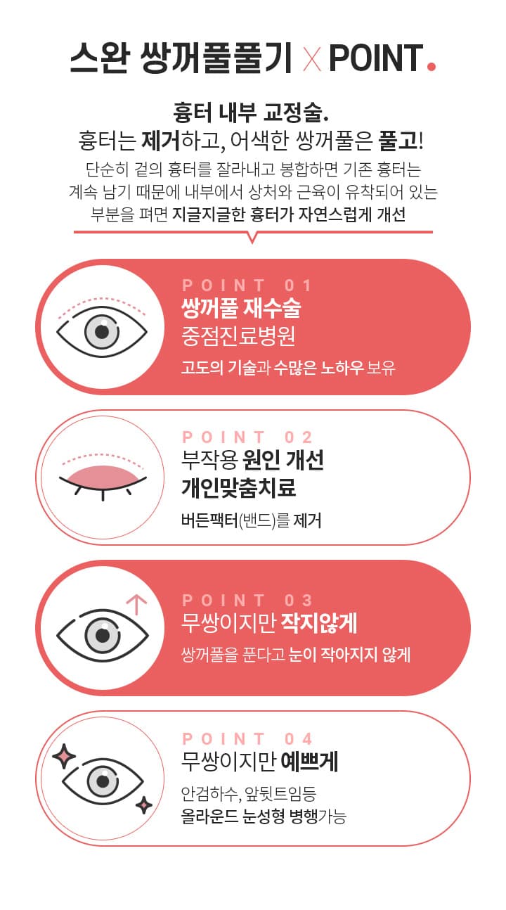 스완 쌍꺼풀풀기×POINT
